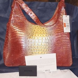 NWT Brahmin Tabitha Dragonfruit Ombre Melbourne